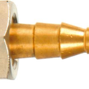 Art. 201118 Slangesokkel med mutter. Passer til både skruventil og høytrykksregulator