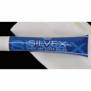 Art. 285010 Silvex poleringsmiddel for sølv og gull. Polérer og fjerner små riper.