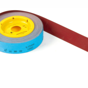 Smergellerret Passer smergelbåndholder. Lengder pr. meter. Korn 220,320,400 og 600 Bredde 25 mm