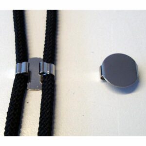 Art. 74-103 Bolaplate i nikkelfarge, 16 mm