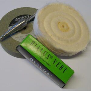 Art. 250320 Poleringspakke 1, for drill, til sølv og myke metaller.