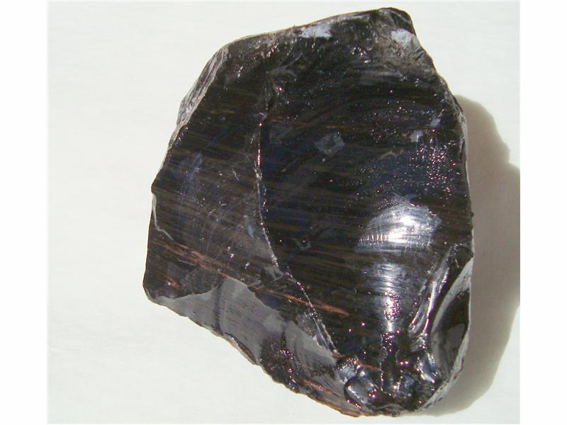 Obsidian silver shine. Farge sort med sølvskimmer. Størrelse 200 gram - 1,1 kg. Pris er oppgitt pr. 100 gram. - Bilde 4