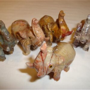 Art. 3491A Steindyr, elefant. 1 stk.