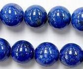 Lapis perler på 40 cm streng