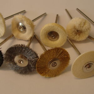 Miniatyrbørste m/2,34mm skaft